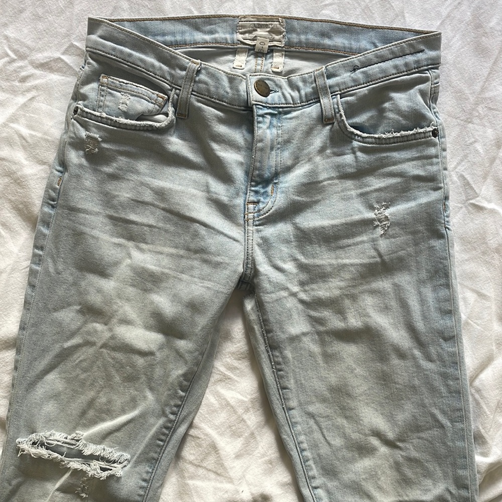 CURRENT/ELLIOT | THE FLING OIM BOYFRIEND JEANS IN LIGHT WASH